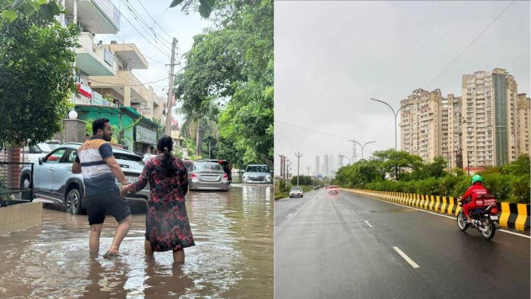 Noida wins this round in the NCR floods. Gurugram loses