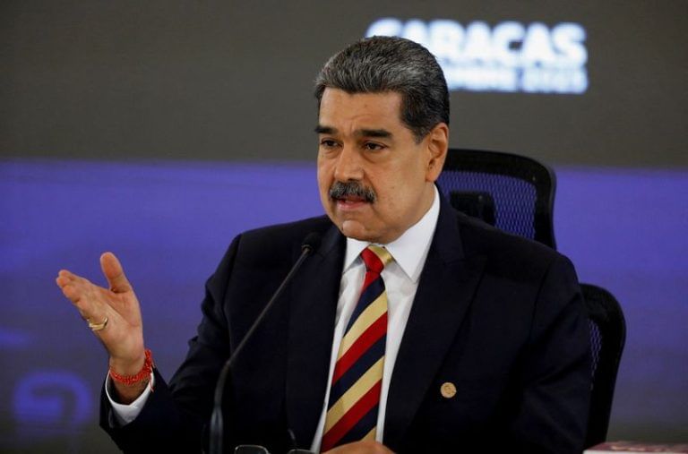 Venezuela’s Maduro says his country is peaceful but will not bow to threats