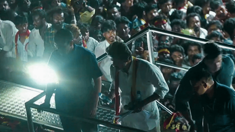 Panic & chaos at Vijay’s rally in Tamil Nadu’s Karur, at least 31 dead in stampede