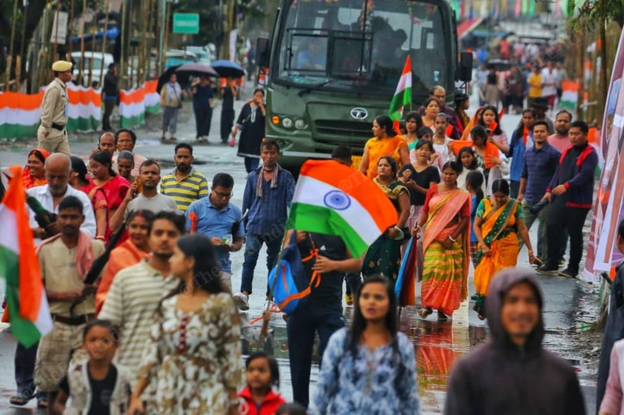 Almost all the resident of churachandpur present at peace groung today | Praveen Jain | ThePrint