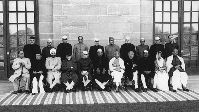 The first Union Cabinet of Independent India | Wikimedia Commons