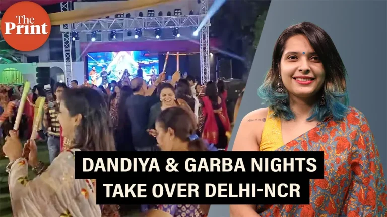 Dandiya nights of NCR, fusion songs & the market of ‘authentic’ outfits