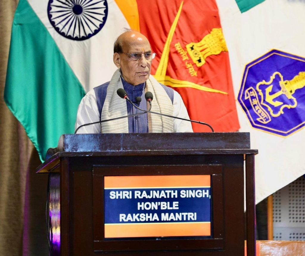 Rajnath Singh at Ran Samwad