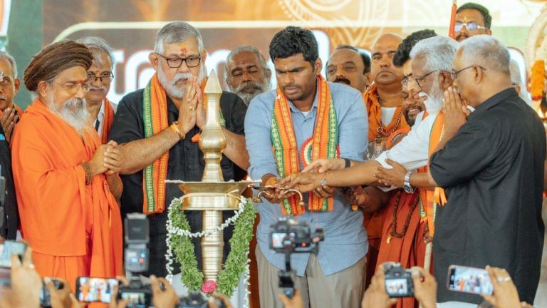 In BJP-led counterbid to ‘protect’ Sabarimala, Annamalai slams Pinarayi, Stalin for ‘focusing on politics’