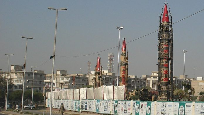 Representational image | The Ghaznavi (Hatf-III) missile honours Mahmud of Ghazni, the 11th-century Turkic ruler who, according to legend, invaded India 17 times and destroyed the famed Somnath temple | Wikimedia Commons