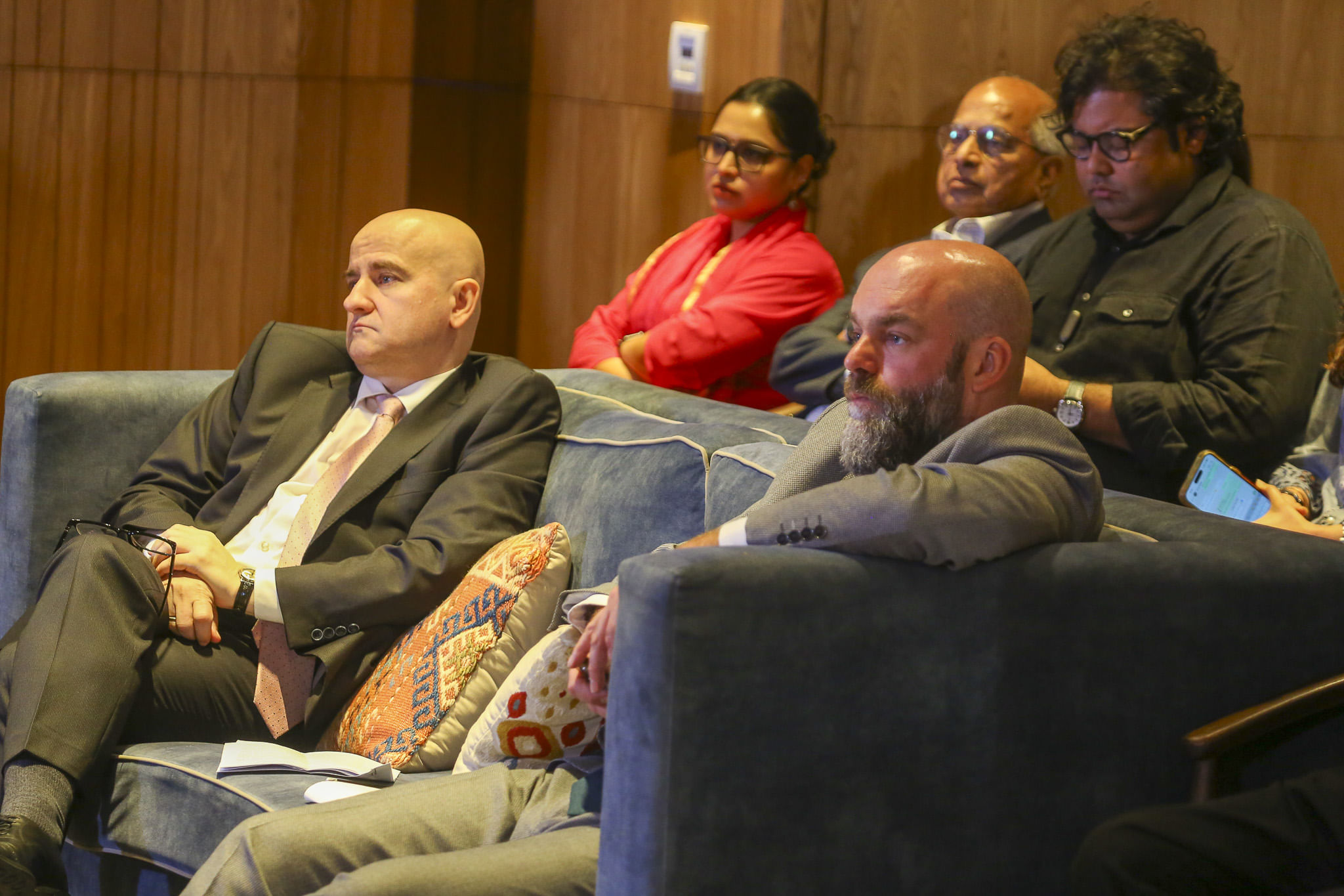 (From L-R) Vladimir Ladanov, Minister-Counsellor, and Petr Sizov, Counsellor, Press Secretary, Embassy of Russian Federation