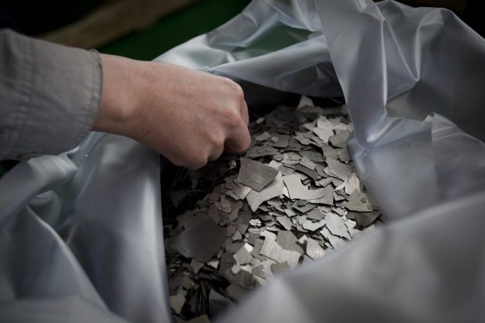 CHINA RARE EARTHS WEAPONS Neodymium at a factory in Mongolia, China. Photographer: Nelson Ching/Bloomberg