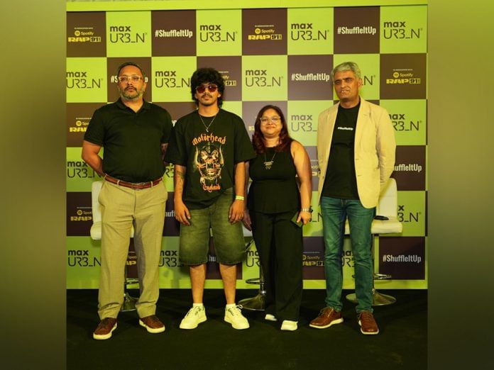 Max URB_N Shuffles It Up with Spotify: India's First Multi-City Rap Concert Series Takes Over the South