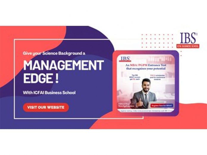 ICFAI Business School (IBS) Bridges Science and Management to Shape Future Business Leaders