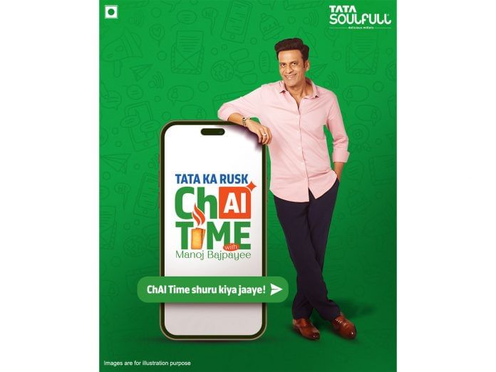 Tata Soulfull Revolutionizes Tea-Time with No Maida Rusk and WhatsApp-Powered Celebrity Bot Campaign Featuring Manoj Bajpayee
