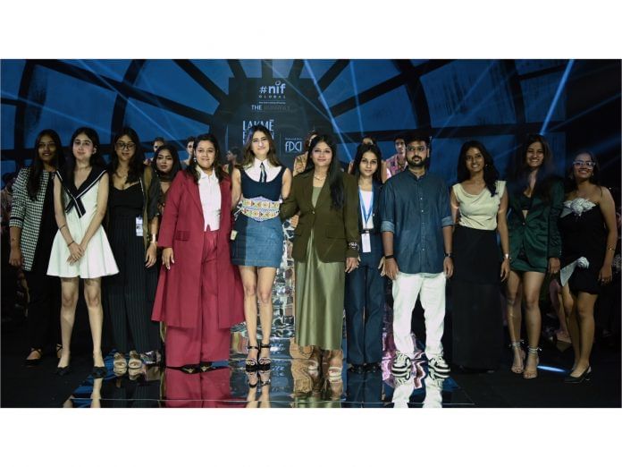 Star Power Meets Student Creativity: Palak Tiwari Walks for NIF Global 'The Runway' at Lakme Fashion Week x FDCI