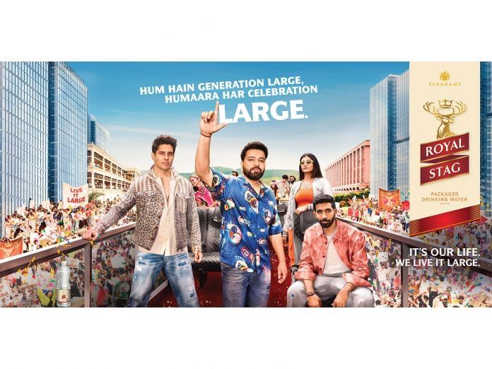 Royal Stag Packaged Drinking Water Unveils #CelebrateLarge, an AI-Powered Festive Campaign with Rohit Sharma Royal Stag Packaged Drinking Water Unveils #CelebrateLarge, an AI-Powered Festive Campaign with Rohit Sharma