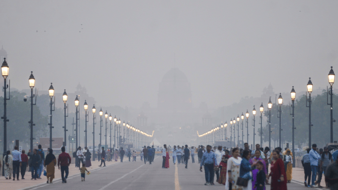 Delhi air quality Despite the overall improvement, 11 out of Delhi's 38 monitoring stations continued to record AQI in 'very poor' range with reading above 300, data from CPCB's Sameer app showed | PTI