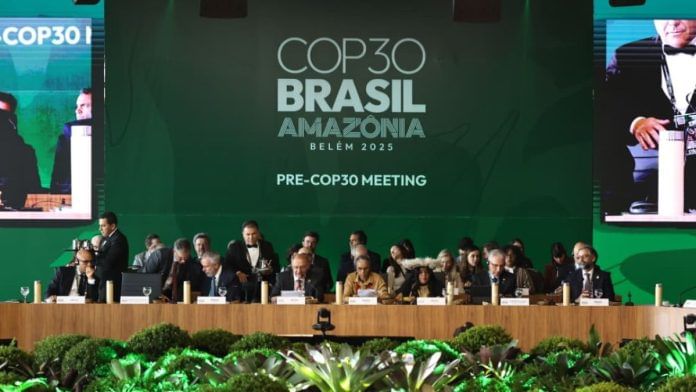 At the Pre-COP30 Ministerial Roundtable in Brasilia | Photo: X/@EnvironmentPib