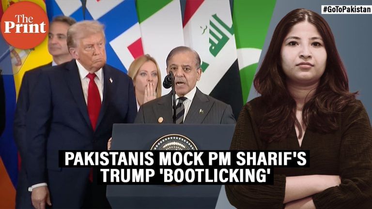 Ashamed Pakistanis aren’t hesitating over Sharif’s flattery of Trump: ‘Bootlicker, puppet’