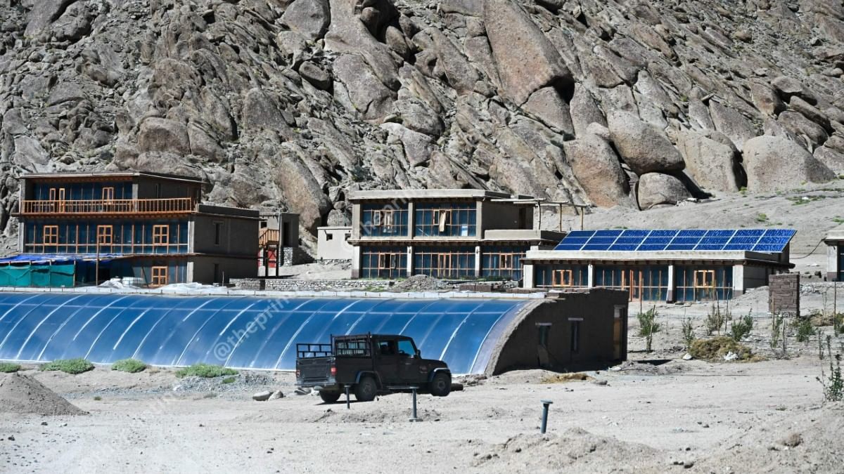 HIAL campus in Phyang village, co-founded by Dr Gitanjali Angmo | ThePrint/Suraj Singh Bisht