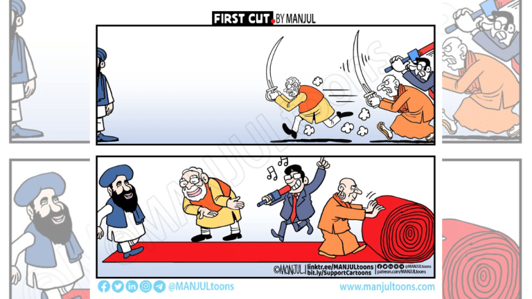 Red carpet for the Kabuliwala & suing for peace