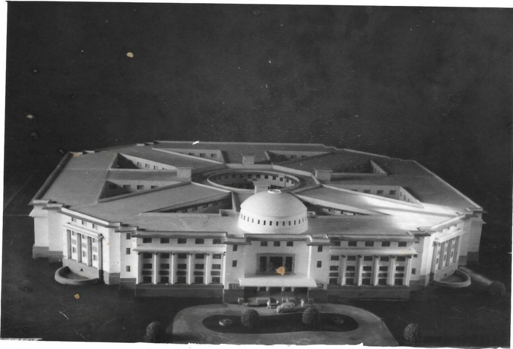 Model of the National Museum 