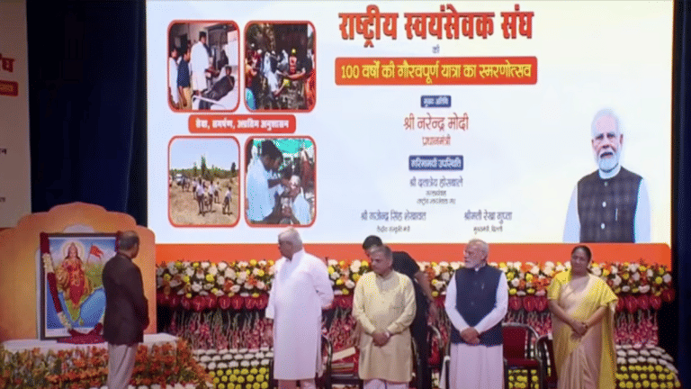 Modi on 100 years of RSS—’Sangh synonymous with patriotism, service since inception’