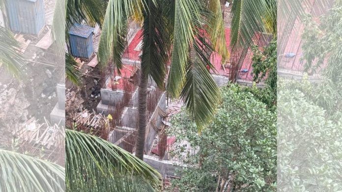 Mumbai Two adjacent plots being redeveloped in Chembur, a Mumbai locality | Photo: Manasi Phadke | ThePrint