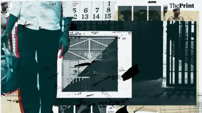 Prison Illustration: ThePrint/Soham Sen
