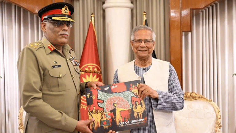 India’s Northeast shown as Bangladeshi territory? Yunus’s gift to Pakistani general stirs up row