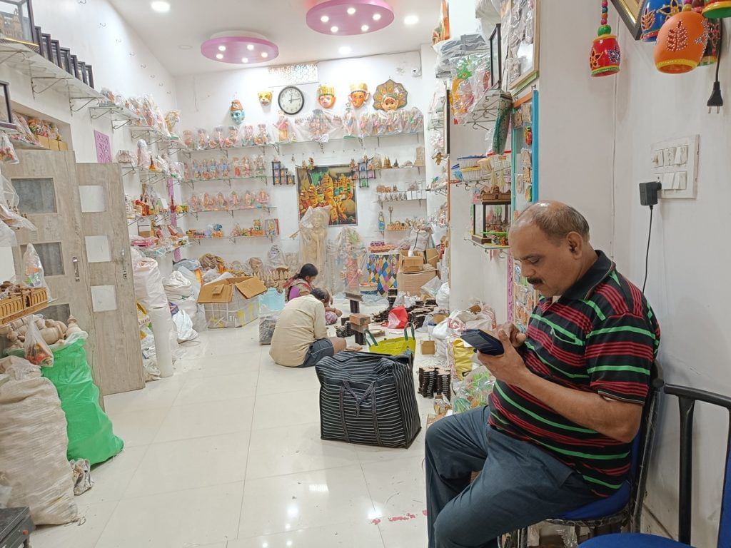 Varanasi wooden toys and lacquerware