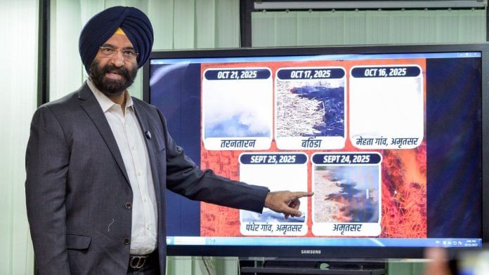 Delhi Cabinet Minister Manjinder Singh Sirsa during the press conference at the secretariat, in New Delhi on Tuesday | ANI