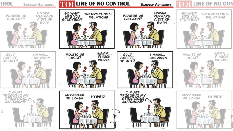 He’s just not that into confrontation & poll panel goes out canvassing