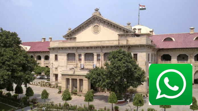 Bijnor man moved HC after he was booked for sending 'inflammatory' WhatsApp messages following his brother's arrest. | Commons