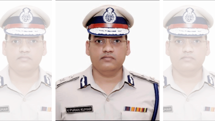 Y Puran Kumar was last posted as Inspector-General of Police, Police Training Centre, Sunaria in Rohtak | By Special Arrangement