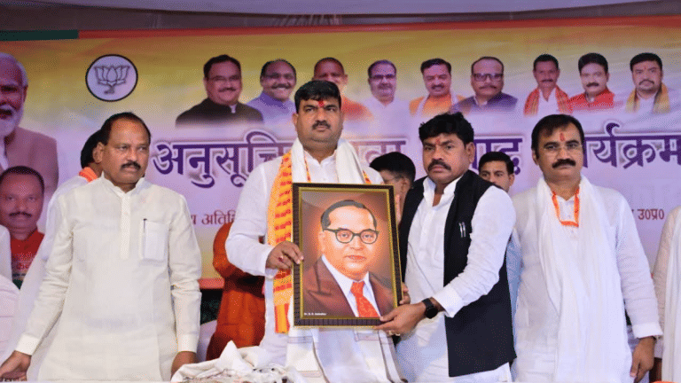 After Mayawati’s praise, BJP to launch ‘chaupals’ across Uttar Pradesh for wooing Dalit-Jatav voters