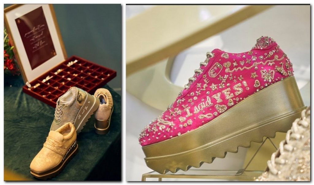 Bridal sneakers 