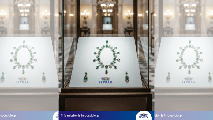 fevicol Fevicol's ad featuring the stolen jewels from Le Louvre | Instagram