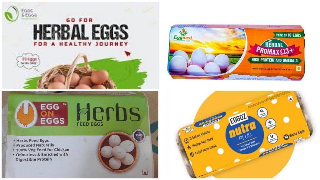 Herbal eggs in India 