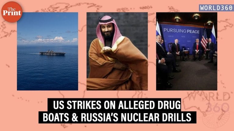 US strikes alleged drug boats in the Pacific, Russia conducts nuclear drills & more
