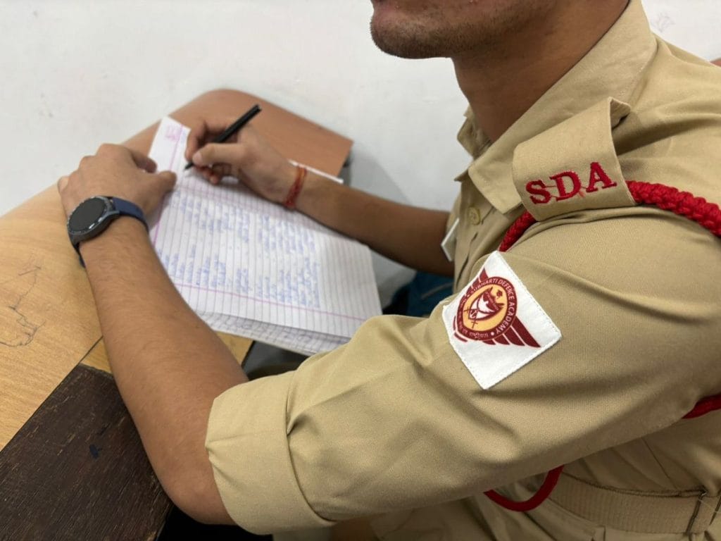 Military exam coaching in India 