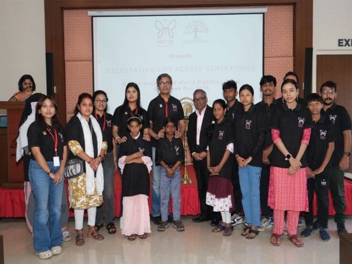 Metta (Dana) Foundation Partners with Jagriti Dham for a Special World Diabetes Day Celebration