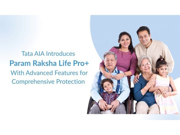 Tata AIA Introduces Param Raksha Life Pro+ with Advanced Features for Comprehensive Protection