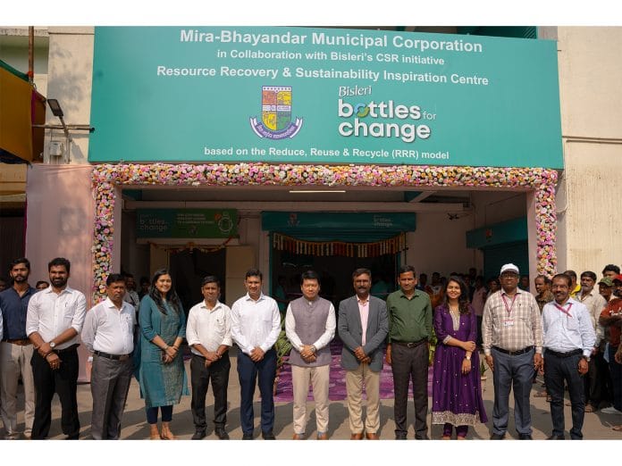 Bisleri International and Mira Bhayandar Municipal Corporation Inaugurate the City's First Plastic Recovery & Sustainability Inspiration Centres