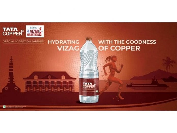 Tata Copper+ Powers Vizag Marathon 2025 as Official Hydration Partner