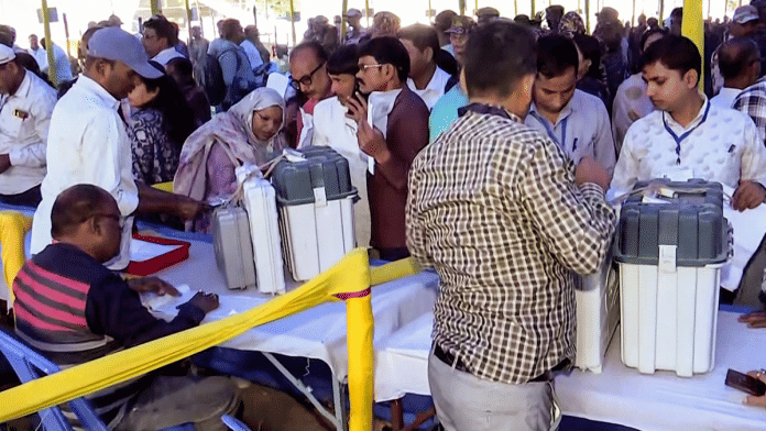 Preparations underway for the second phase of the Bihar assembly elections on 10 November 2025 | ANI