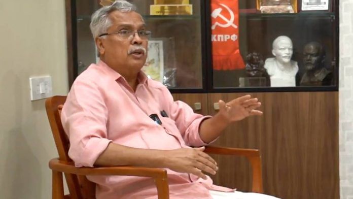 CPI’s Kerala secretary Binoy Viswam | ThePrint
