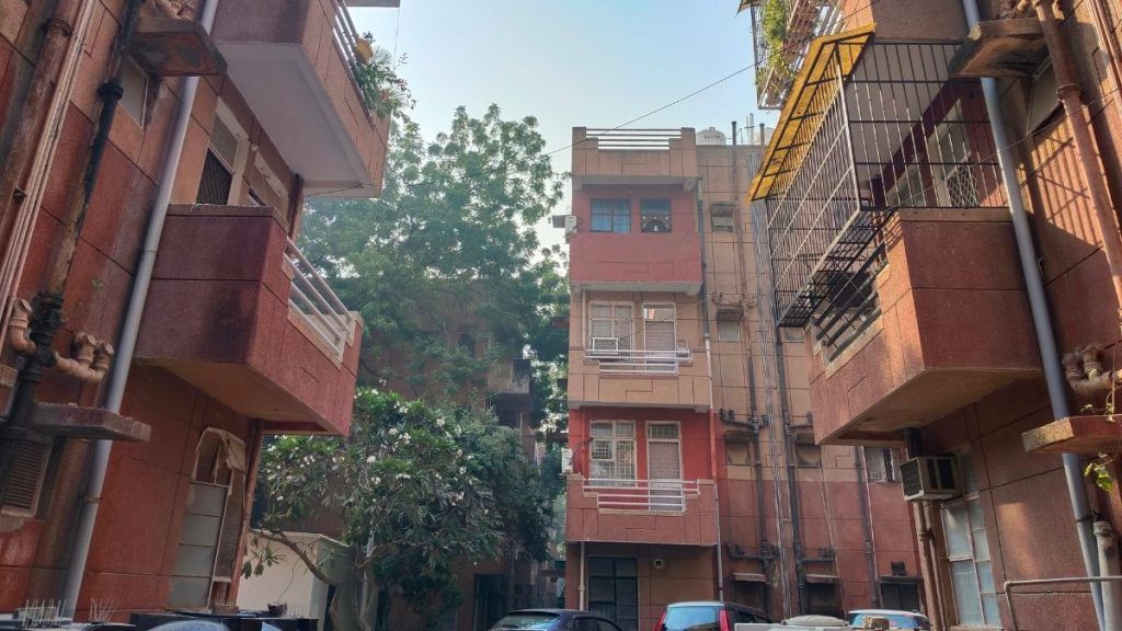 An RWA society in south Delhi | Almina Khatoon | ThePrint