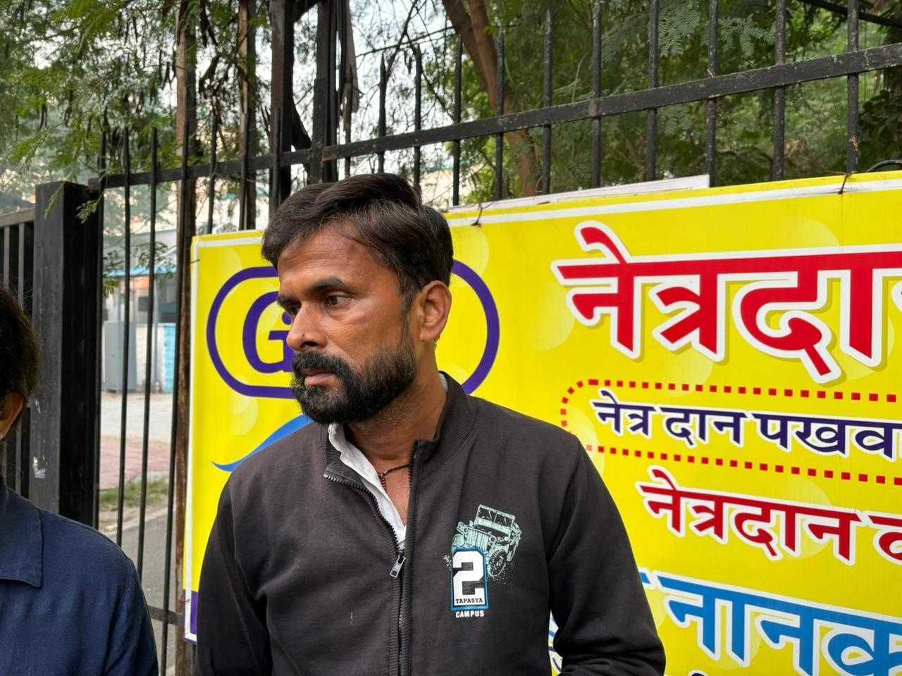 Nikesh Kumar, who found the photo of his brother-in-law Pankaj Sahni's car on social media | Photo: Samridhi Tewari