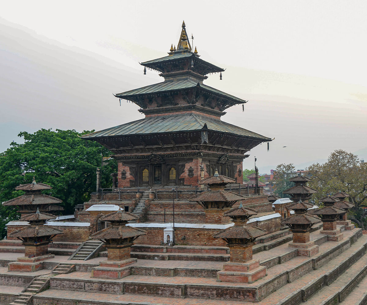 The Taleju Bhawani Temple, Kathmandu, Nepal, c. 16th century | Photograph: Jorge Lascar (2014) | Wikimedia Commons