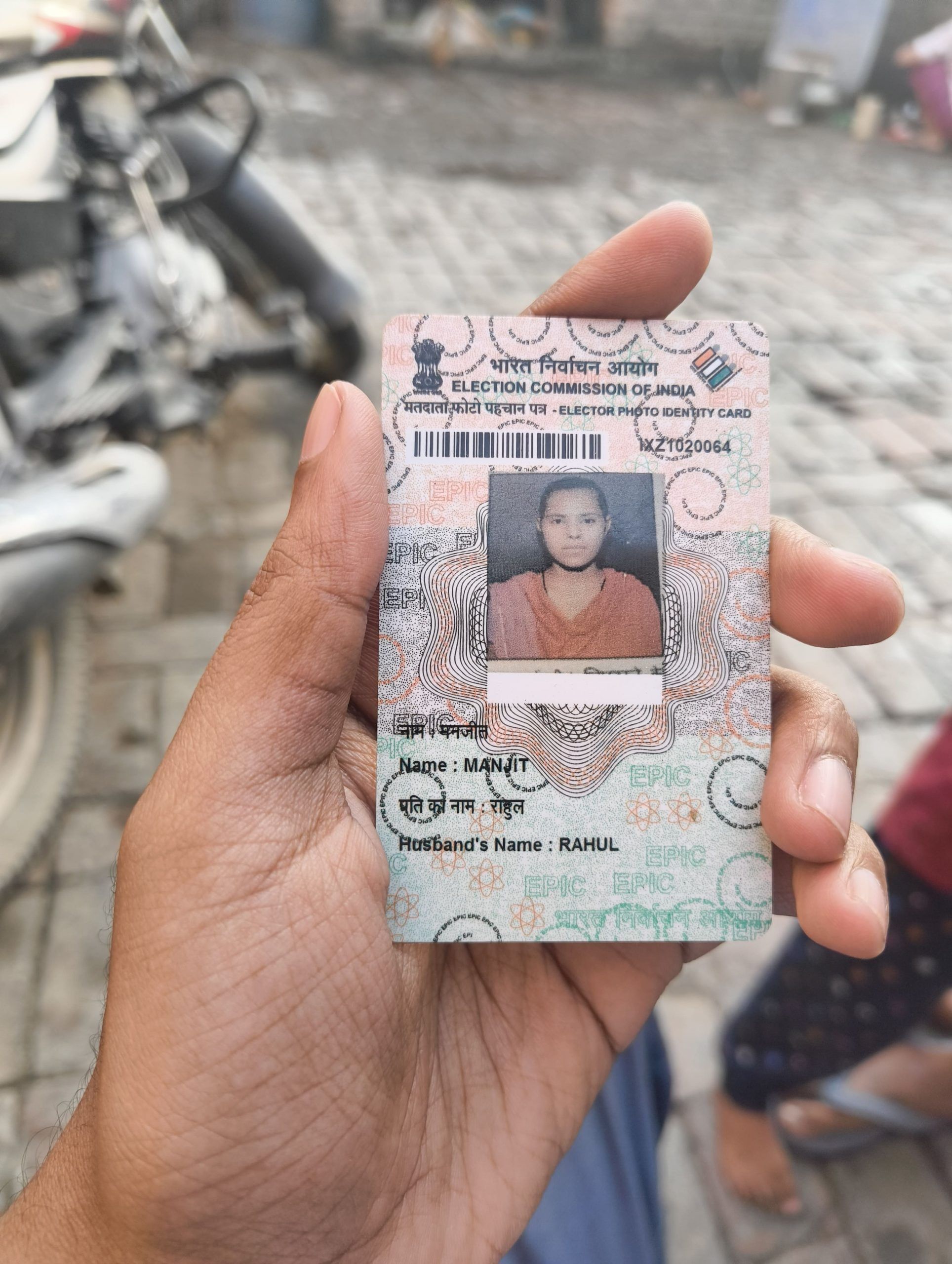 Manjit’s voter ID; family claims she voted without any difficulty | ThePrint/Sourav Roy Barman