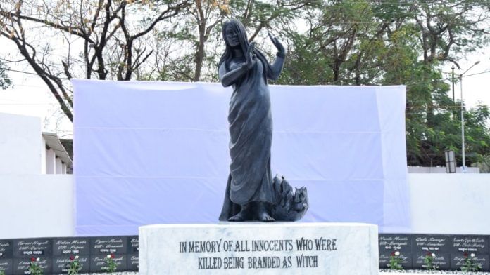 Witch-hunt victims' memorial