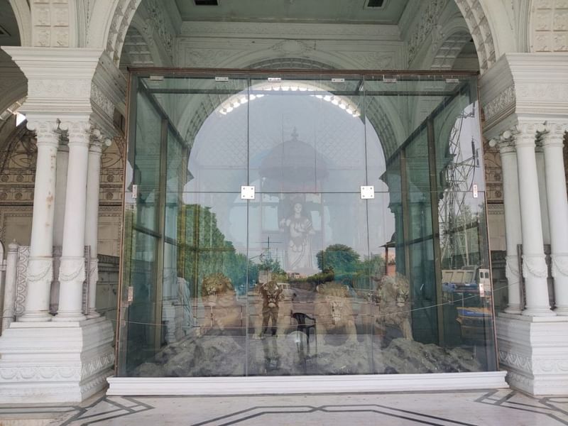 कांच से बना भारत माता का मंदिर | फोटो: अमृतांश अरोड़ा/दिप्रिंट