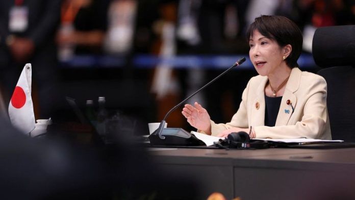 A file photo of Japanese Prime Minister Sanae Takaichi | Reuters